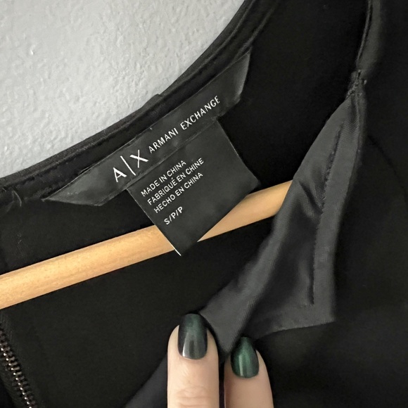 Armani Exchange Little Black Dress (LBD) Size small - Picture 3 of 4